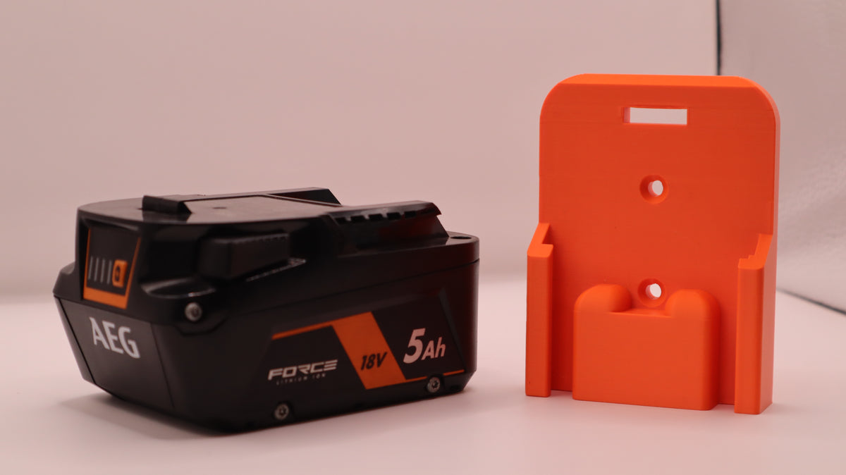 AEG 18V Battery Holder