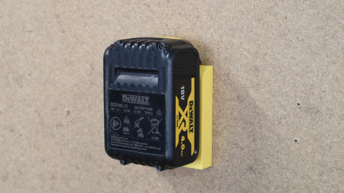 DeWalt 18V Battery Holder
